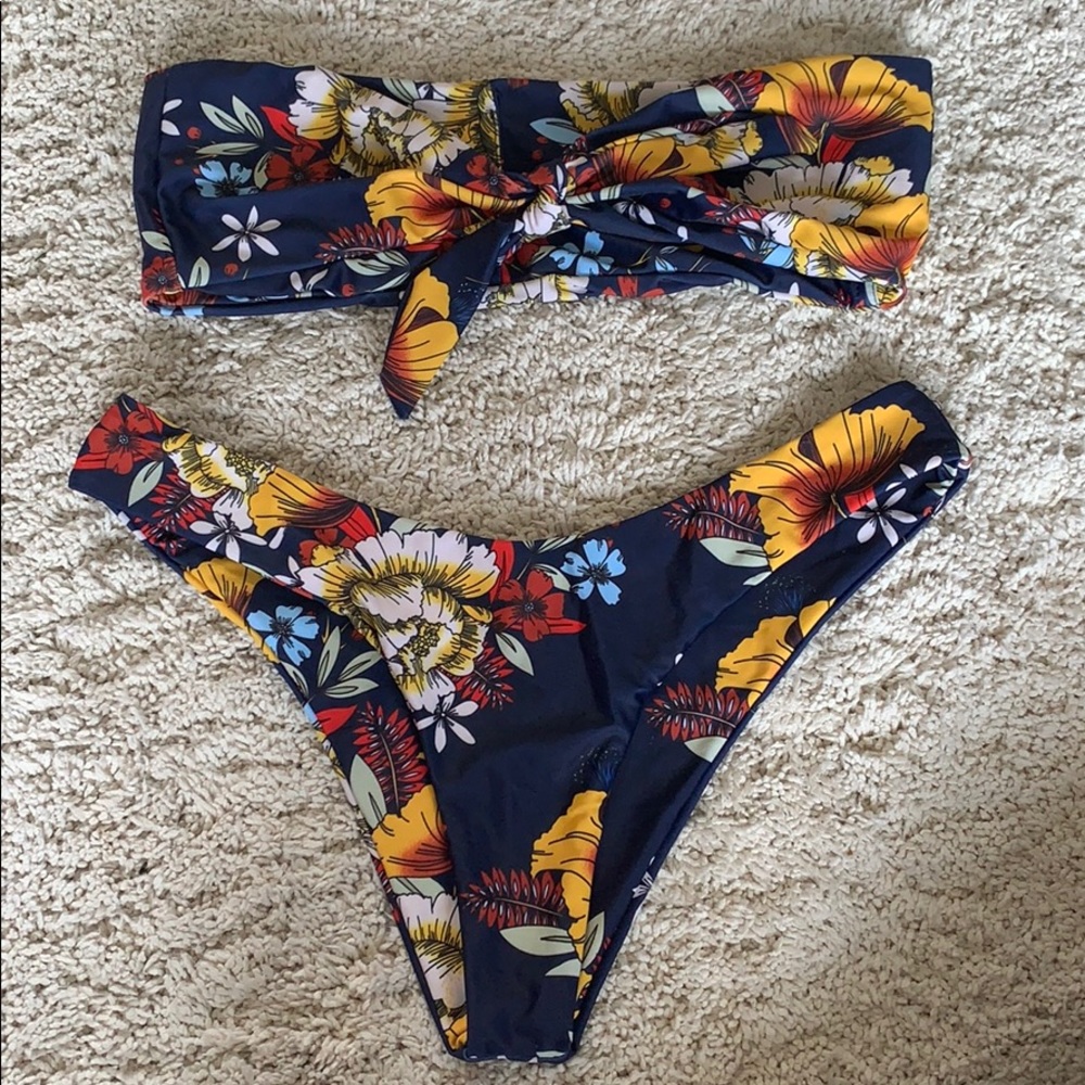 Zaful Bikini Floral
